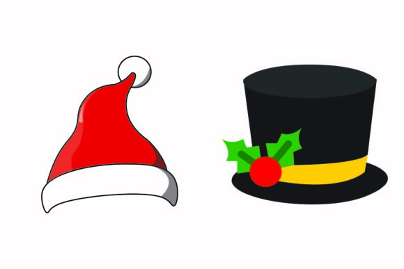 Christmas Cap Costume Illustrations