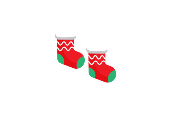 Christmas Cute Stocking Vector