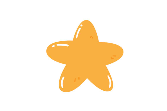 Christmas Decoration Star Vector Cute