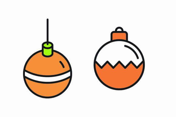 Christmas Decorative Ball Illustration