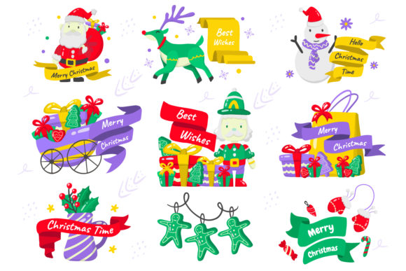 Christmas Elements Vol.8: A Festive Illustration Bundle