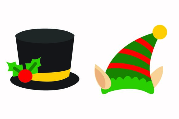 Christmas Hat Costume Illustration
