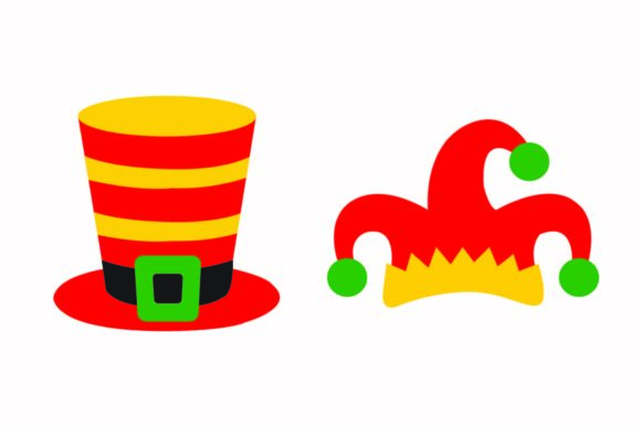 Christmas Hat Magiician Illustrations