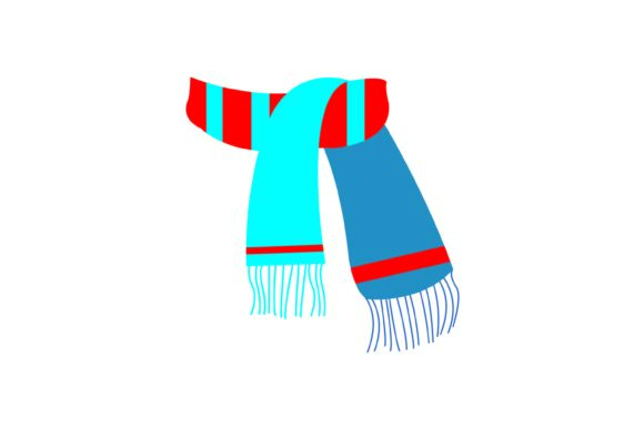 Christmas Scarves 047: A Versatile Illustration for Digital Sellers