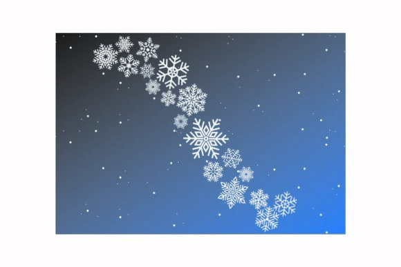 Christmas Snowflakes Background