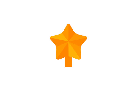 Christmas Tree Topper Star Vectors