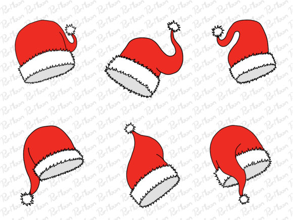 Hats Christmas Illustrations