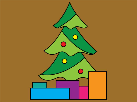 Illustration Christmas Background 34