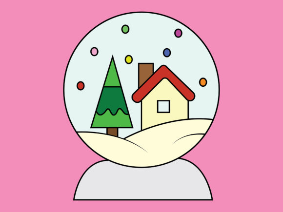 Illustration Christmas Background 64